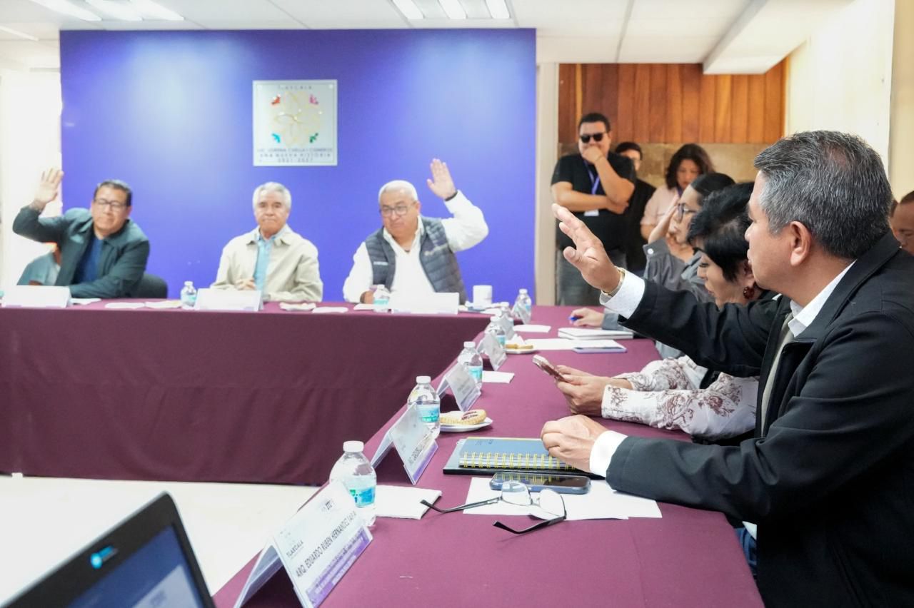 Participa alcalde de Tlaxcala en sesión extraordinaria del ITIFE